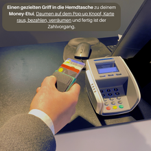 Lade das Bild in den Galerie-Viewer, Money-Etui – platzsparend, handlich (30% Rabatt)
